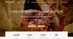 Desktop Screenshot of parivarthan.com