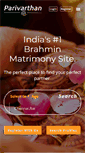 Mobile Screenshot of parivarthan.com